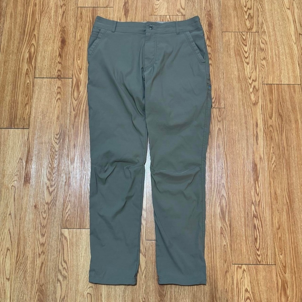 Kuhl Renegade Afire Men's Chino Pants Fits 36x31 Brown Outdoor Stretch